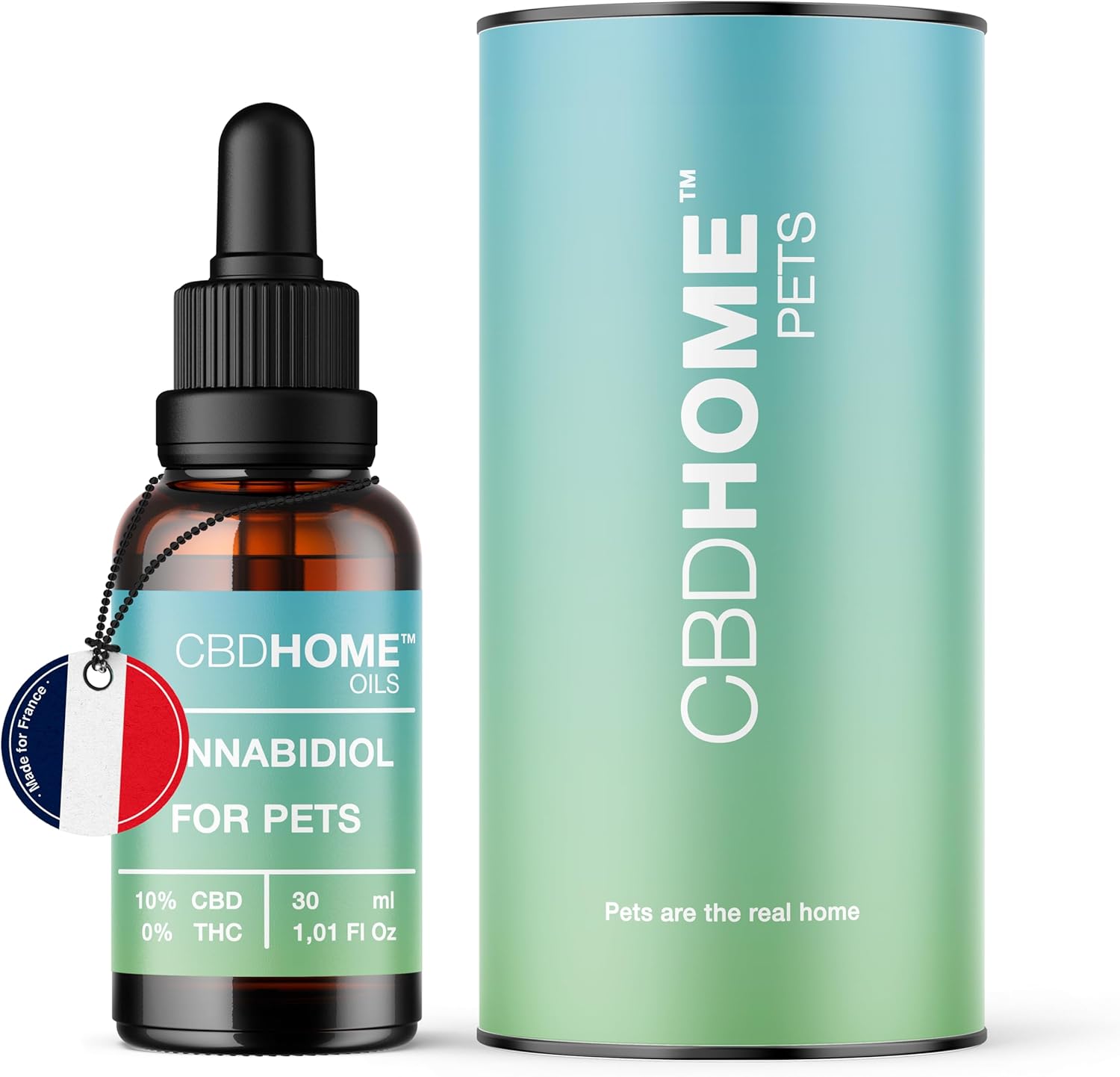 Pets - Huile de CBD 5% + Huile d'Olive Bio - Huile pour animaux - 30 ml - Aide à la relaxation et au bien-être de votre animal - Convient aux chiens et aux chats - Fabriqué en UE