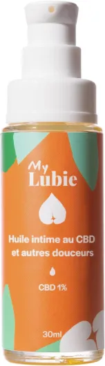 Huile Lubrifiant Intime Premium - Nourrit, Lubrifie et Apaise - 100% Naturelle et Fabriquée en France - 6 Ingrédients Biologiques - Stimule et Soulage - Ne Colle Pas - 30 ml