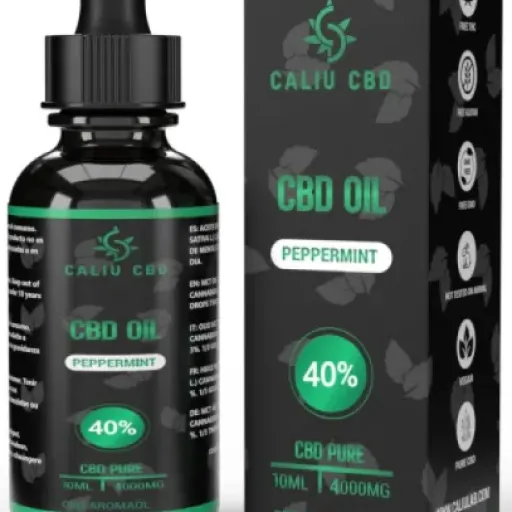 Test CALIU CBD - Huile de CBD Bio 40% : une dose de bien-être à l'arôme menthe