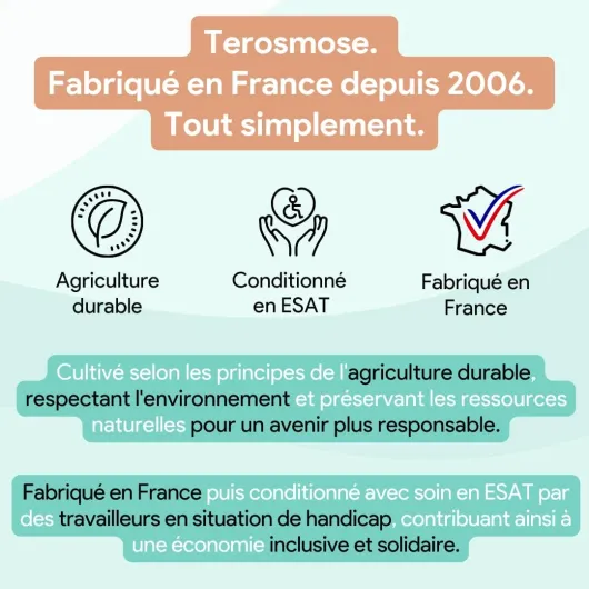 Laboratoire Terosmose • Huile de chanvre - 100% graines de chanvre - Hemp oil - Haute qualité et efficacité - Conditionné en France