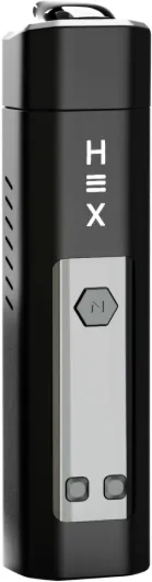 Nectar Hex Vaporisateur Herbe - Set complet + Garantie 5 ans - Vaporisateur pour herbes et extraits avec 10 séances d'utilisation, chauffage hybride et débit d'air réglable
