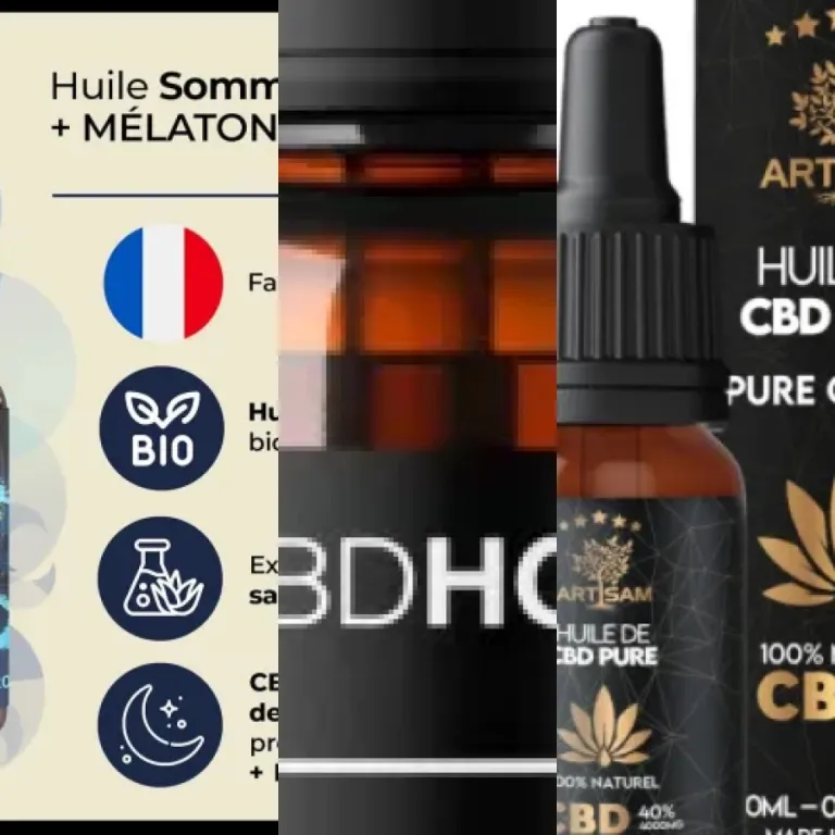 Quel huiles CBD haute concentration choisir ? Top 5 (2026)