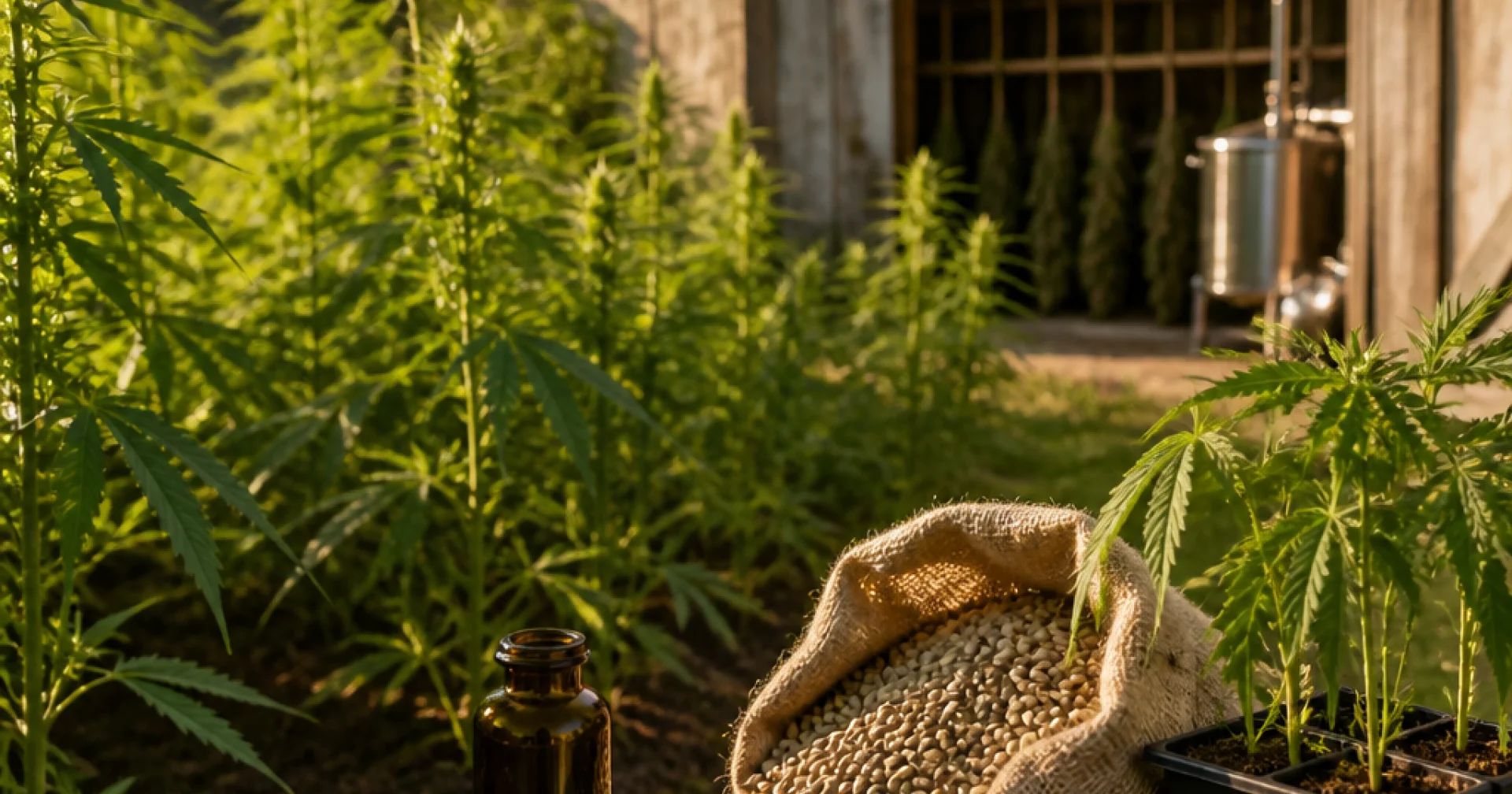 De la graine au flacon : comment une huile CBD full spectrum est fabriquée en France