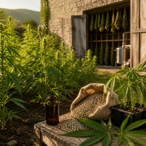 De la graine au flacon : comment une huile CBD full spectrum est fabriquée en France